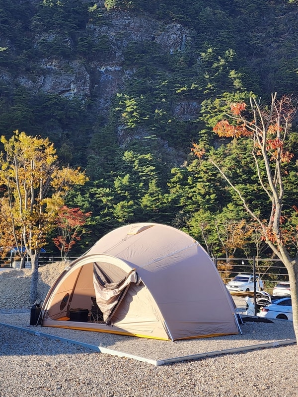 괴산 뷰 맛집 신생 캠핑장 ️ 후영캠핑장