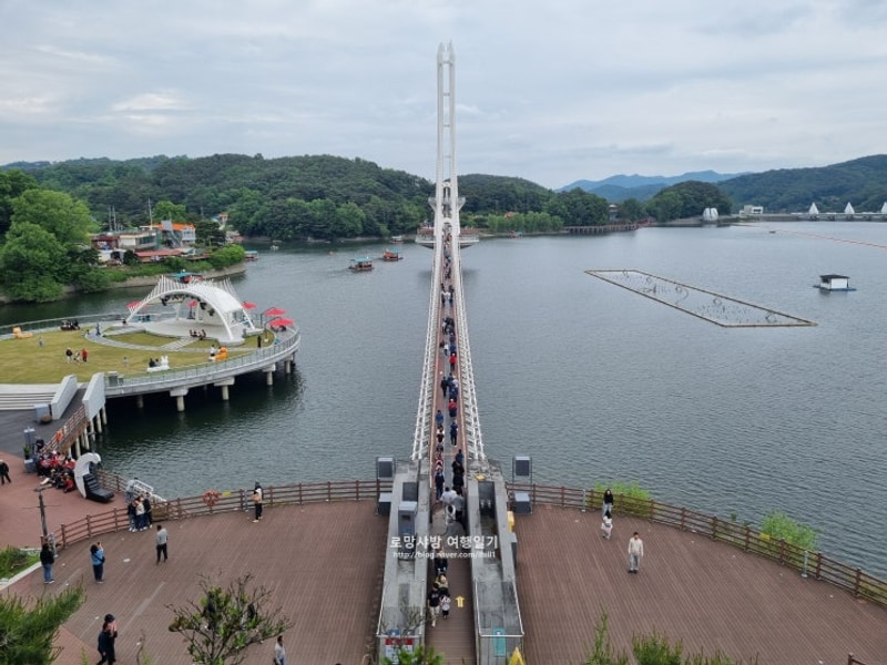 예산 여행 가볼만한곳 예당저... 모노레일 국민여가캠핑장...