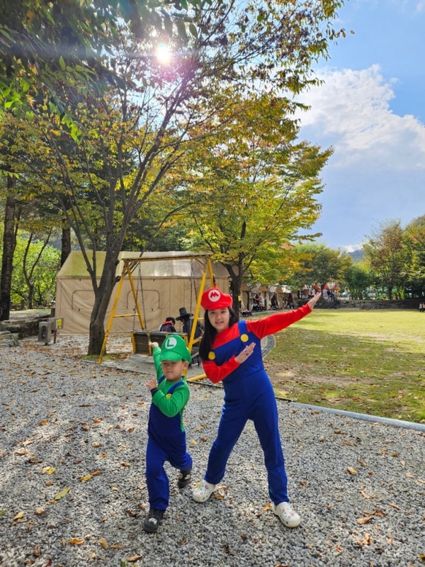 2025 할로윈캠핑 기록 원주   한스캠핑장