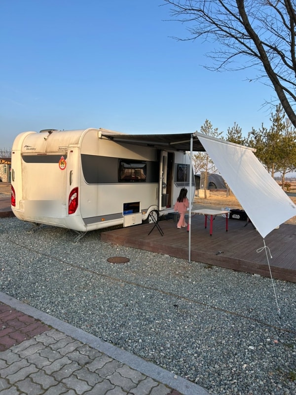 25년 첫 캠핑, 급당일예약으로 나주죽산보오토캠핑장