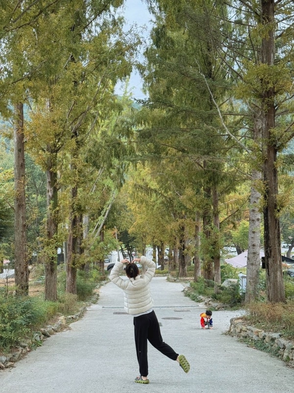 조카) : 예산시장, 예산 스노우라인캠핑빌리지 _