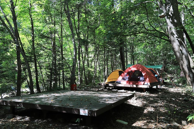 국립삼봉자연휴양림 야영장 시설 사진 9