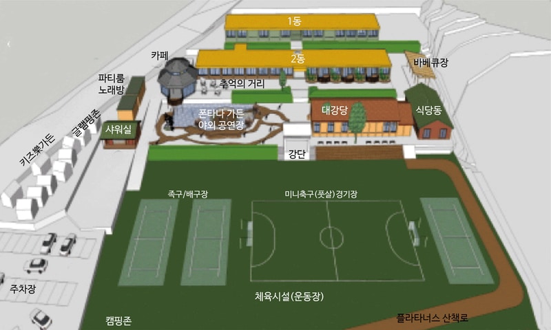 폰타나리조트 배치도 1