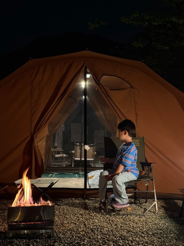 아이와 함께 한여름을 가득 즐긴 경주 캠프포레스트 오토캠핑장