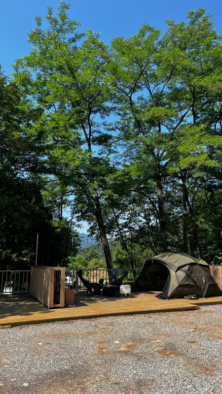 [경기도/양평] 낭만캠핑장 데크3번 후기