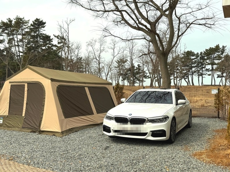 [충남/태안] 개별샤워실 캠프해놀 바닷가 바로앞 오토캠핑장 추천