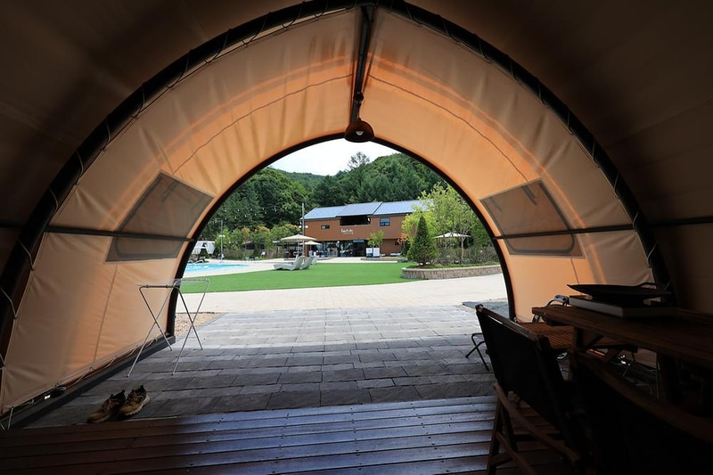 숲에서 만난 바다 글램핑 시설 사진 7