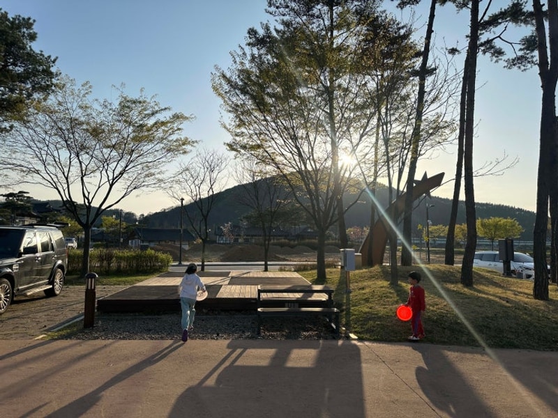 예천 삼강나루 캠핑장&파브르 펜션(메뚜기)