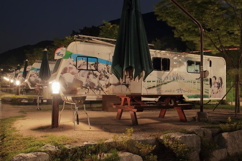 치산관광지 캠핑장 시설 사진 3