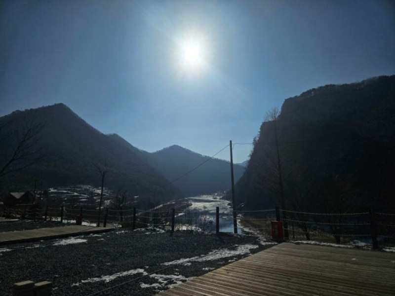 강원도 평창 백룡야영장 / 신생캠핑장 겨울 캠핑 / 애견동반
