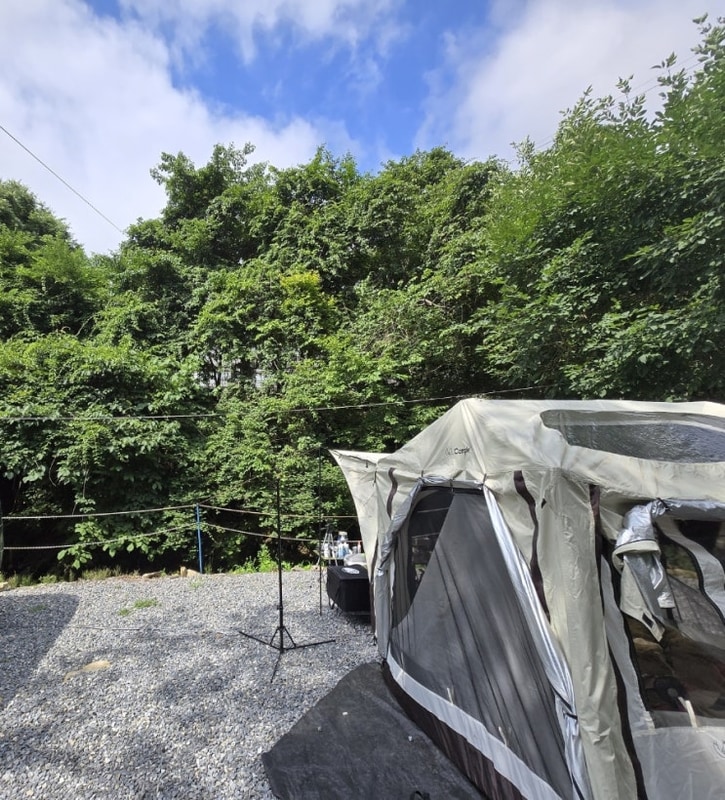 '라온밸리 캠핑장'-충북 제천 여름 캠핑장 추천, S-1 사이트 후기