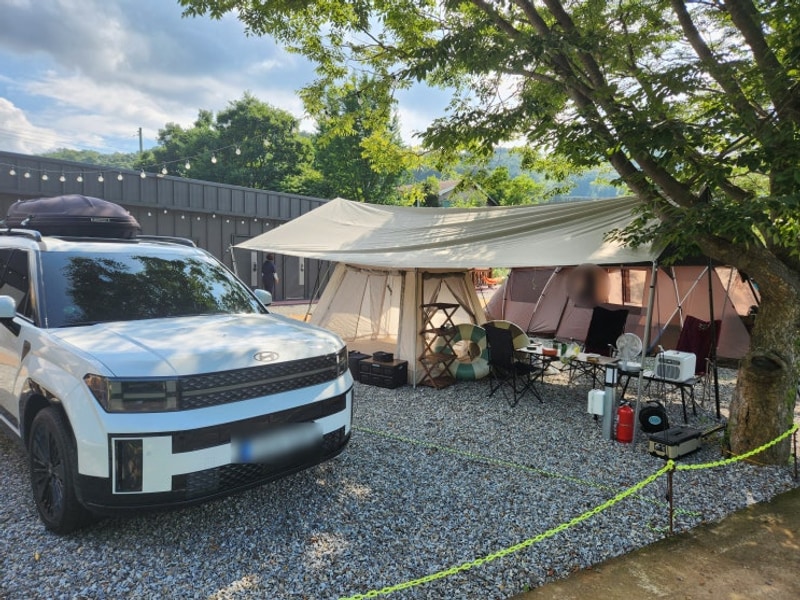 [양평] 반딧불캠핑장 (11번 사이트)