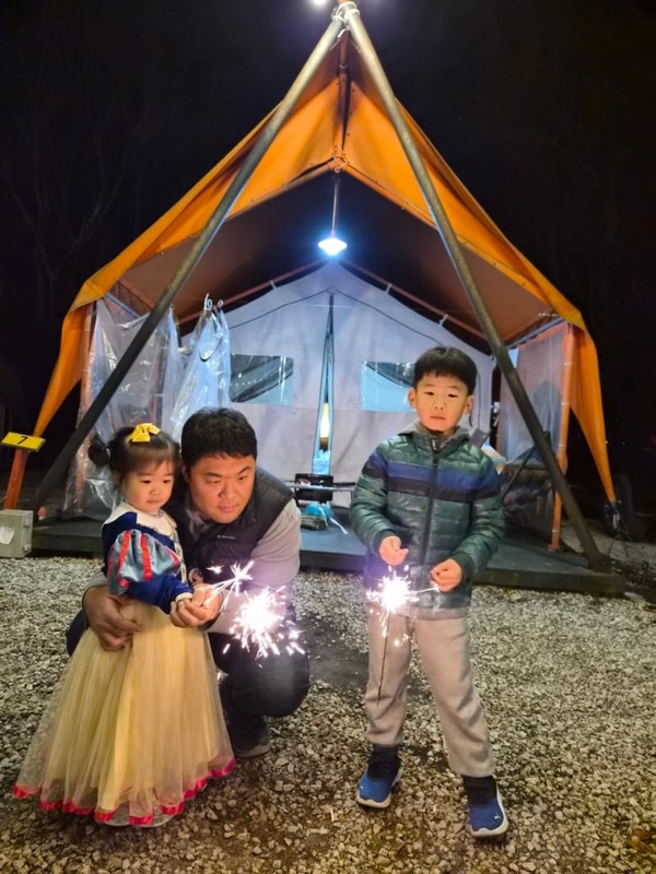 가을 막바지 글램핑_ 포천글램핑앤카라반