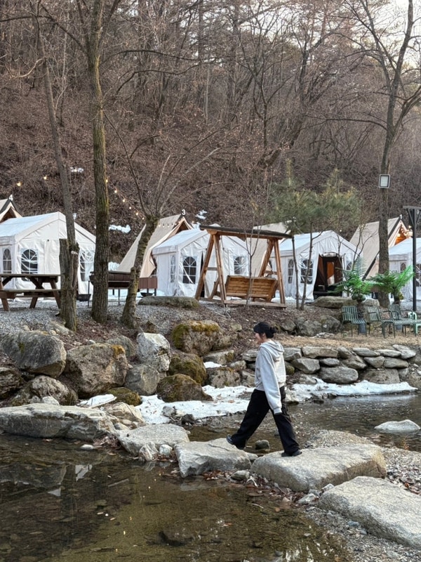 제천 1박 2일 글램핑 in 인더밸리 캠핑장