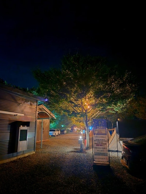 딱 7팀만 받는 조용한 곳! 괴산 숲캠핑장 7번 사이트 후기