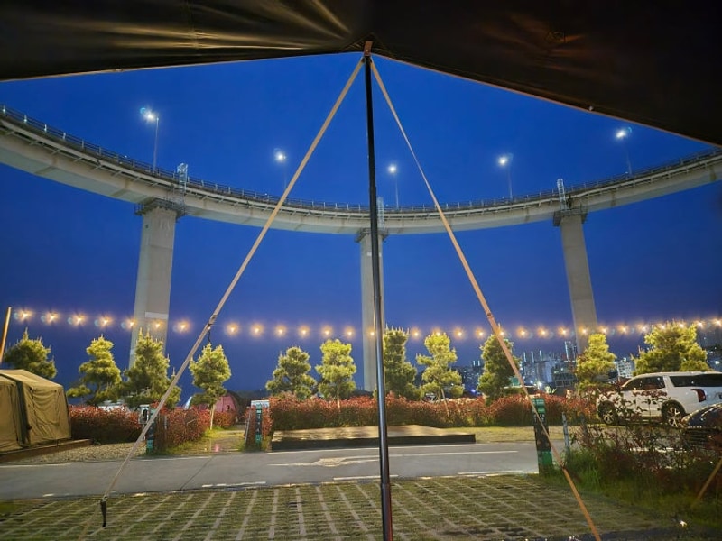 전혀 흔하지 않았던 일상, 부산 영도 마리노 오토캠핑장 초대캠...