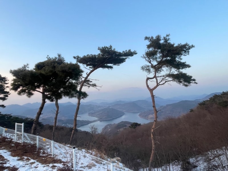 전주 근교 옥정호뷰 정읍 "풍경소리캠핑장"