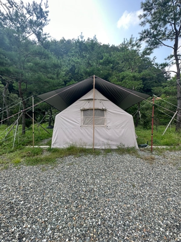 [홍천 굿나잇 캠핑장 ] 장비 없이도 캠핑 할 수 있는 홍천...