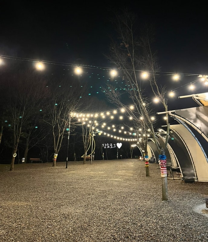 25년 3월 일상 - 춘천 숲속에 머물다 글램핑 / 삼천동곰탕