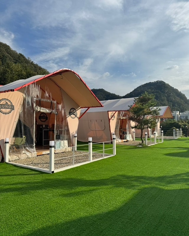 서울 근교 글램핑 가평 신축 숙소 더 글램 내돈내산 후기