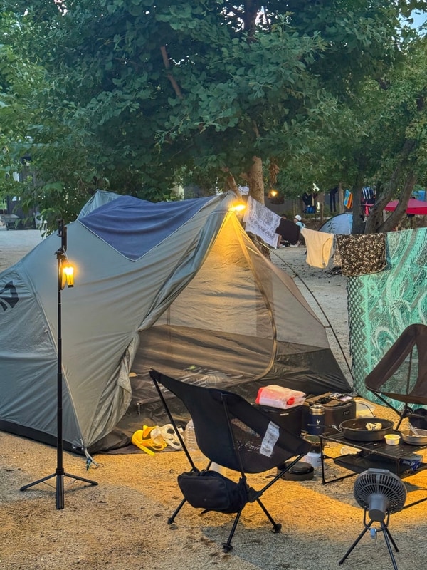 [포천 도마치 계곡] 자연 그대로 캠핑장 백패킹