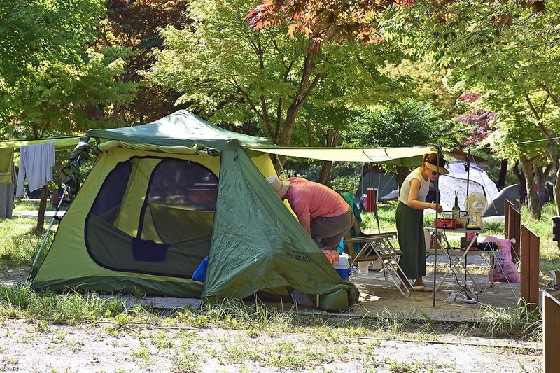 달궁야영장 시설 사진 4