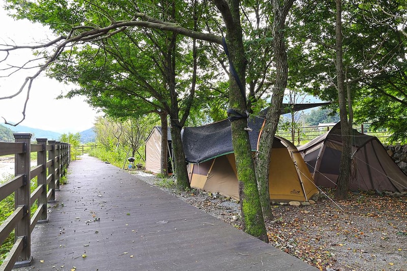 용소유원지 야영장 시설 사진 13
