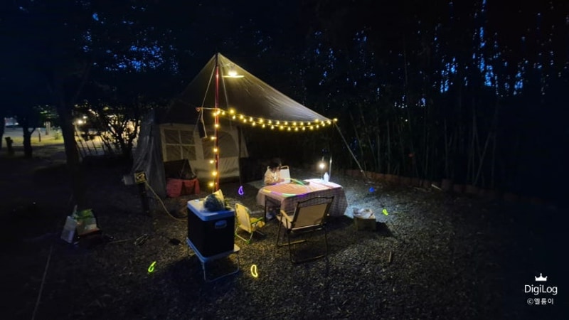 [일상탈출] 6년 만에 떠난 캠핑, 경주 용천수 캠핑장