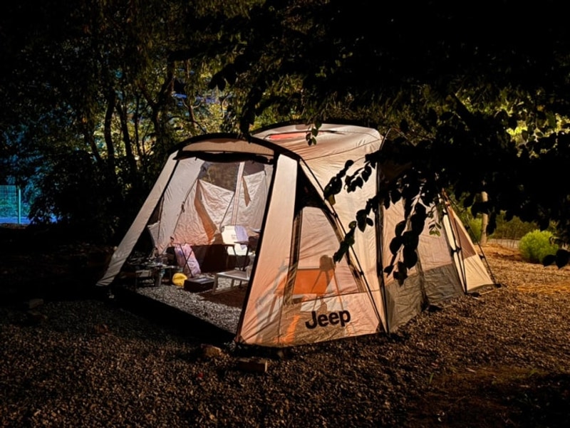 포항 북구 기계 신상 캠핑장... 좋은 포항 서숲 오토캠핑장...