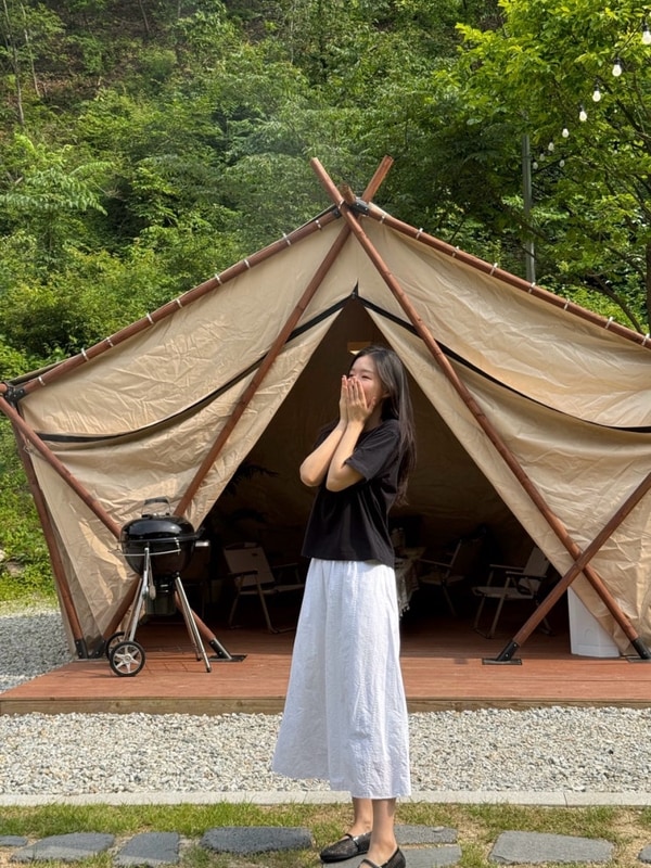 서울근교 당일치기 글램핑 즐기고 싶다면 경기도 여주 [산오마켓]
