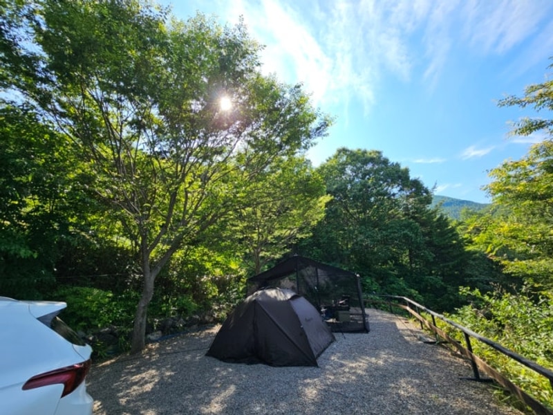 [ 산청별천지캠핑장 ]... 마운틴뷰가 있는 반려견동반캠핑장