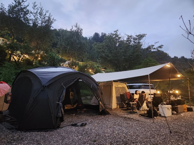 [남양주] 포레스트 벨리 캠프 캠핑장 (가족캠핑-2 사이트)