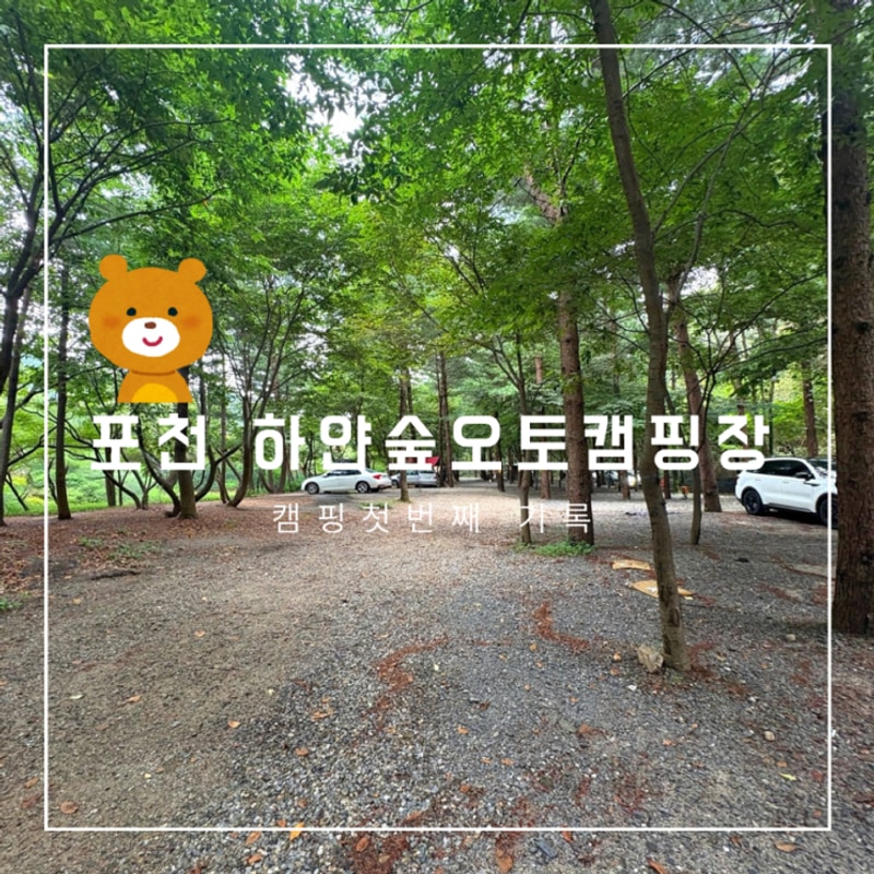 캠핑 1 , 하얀숲 오토캠핑