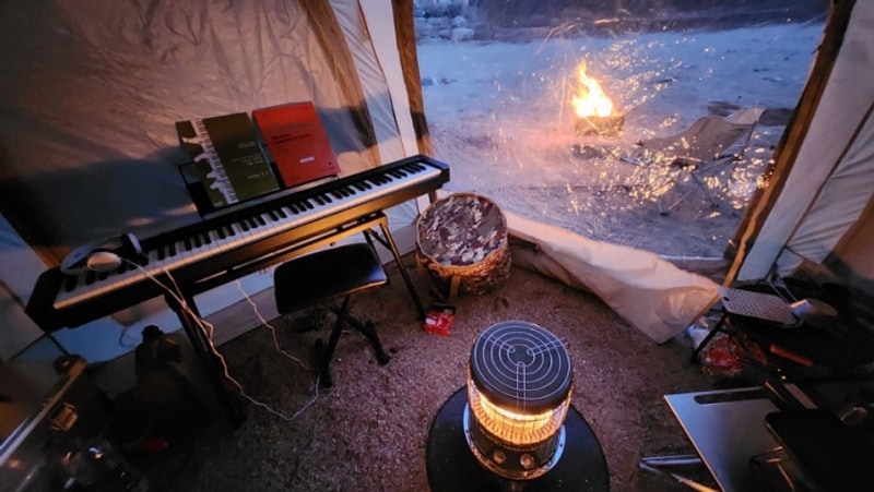 [솔캠] 양양 한계2리 솔밭야영장_ 고즈넉한 강과 소나무숲을...