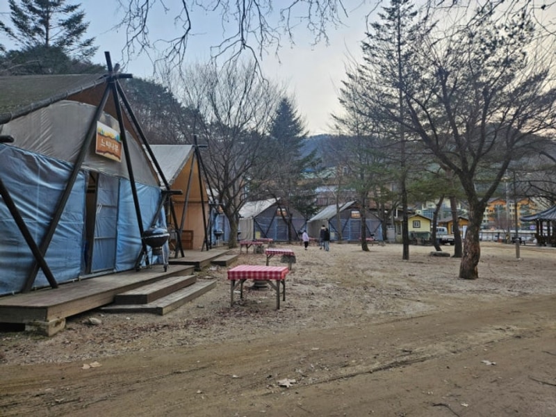 포천글램핑 산정호수 10분컷... 산정호수 가족글램핑장(ft....