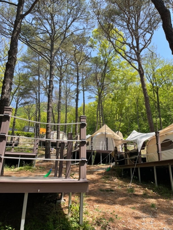 아산 캠프그라운드 화온, 아이랑 캠핑 두번째