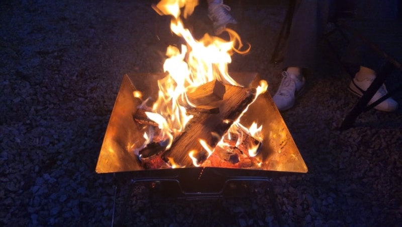 2025년 10월 19일.. 가족 불멍.. 여주 금은모래캠핑장..