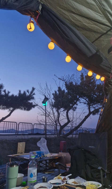 서해 캠핑장 서울근교 화성 백미리희망캠핑장 내돈내산