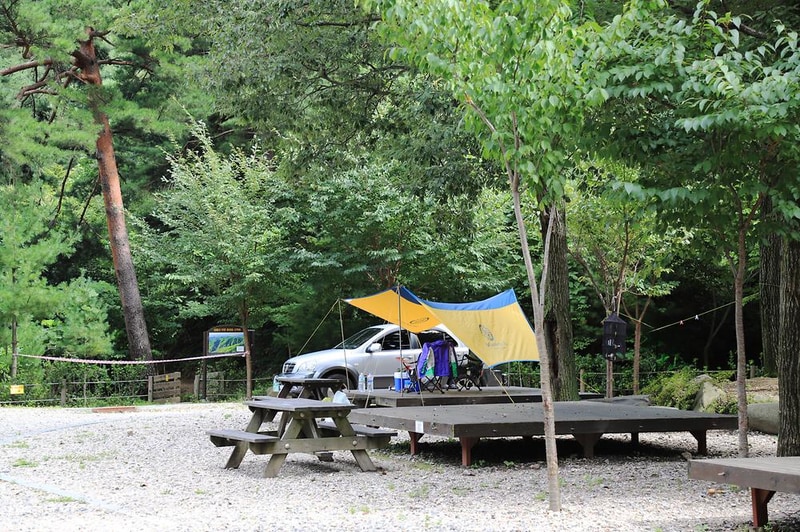 국립검봉산자연휴양림야영장 시설 사진 7