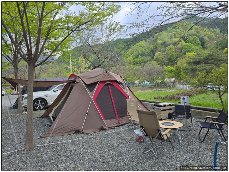 2025. 8. 15. 가평금다래캠핑장에서 1박 아닌 2박..