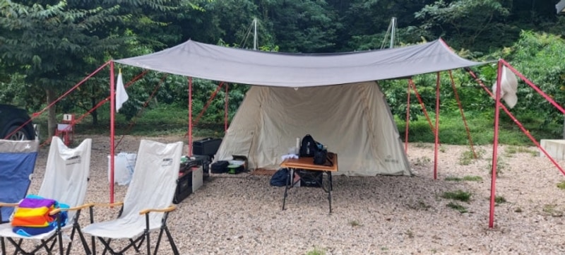 상주 돌고래오토 캠핑장