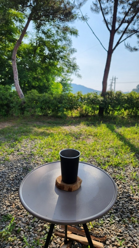 연천 삼화리 동광 캠핑장에서