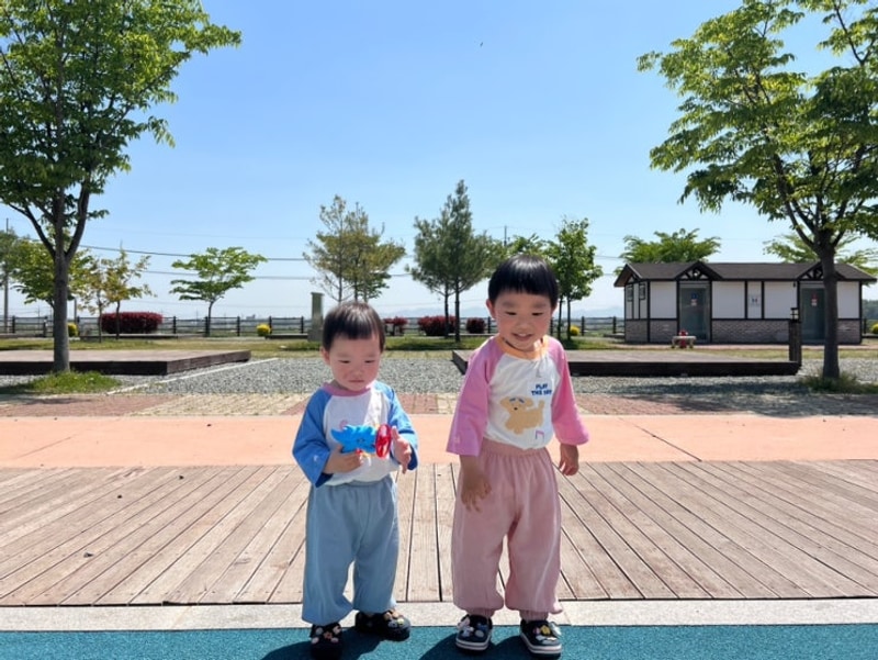 좋은 캠핑장 추천: 나주죽산보오토캠핑장(35번)/물놀이장...