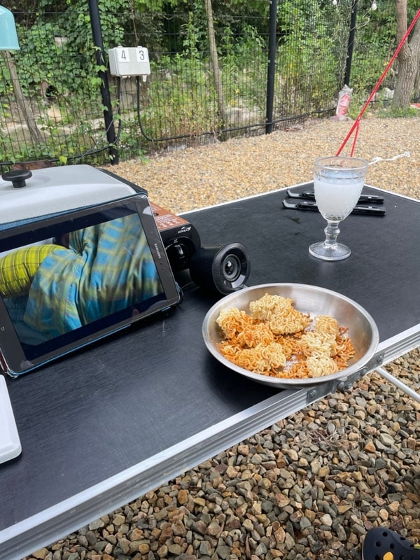 겨울캠핑 (경주 산내별빛오토캠핑장)