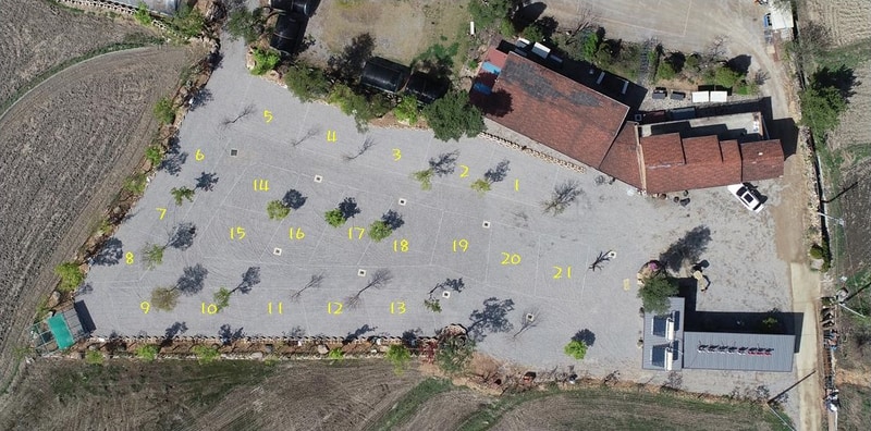 위례성캠핑장 배치도 1