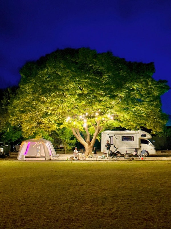 포천 넓은마당캠핑장 아이들 웃음 소리 가득한 가을 할로윈 캠핑