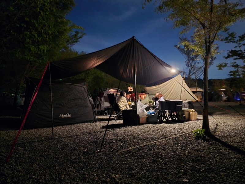 도심에서 가까운 남한산성캠... 시설좋은캠핑장 추천 광주 캠핑장