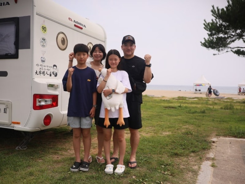 여름휴가 2편,  자매 해녀횟집, 고성 명파해변 오토캠핑장...