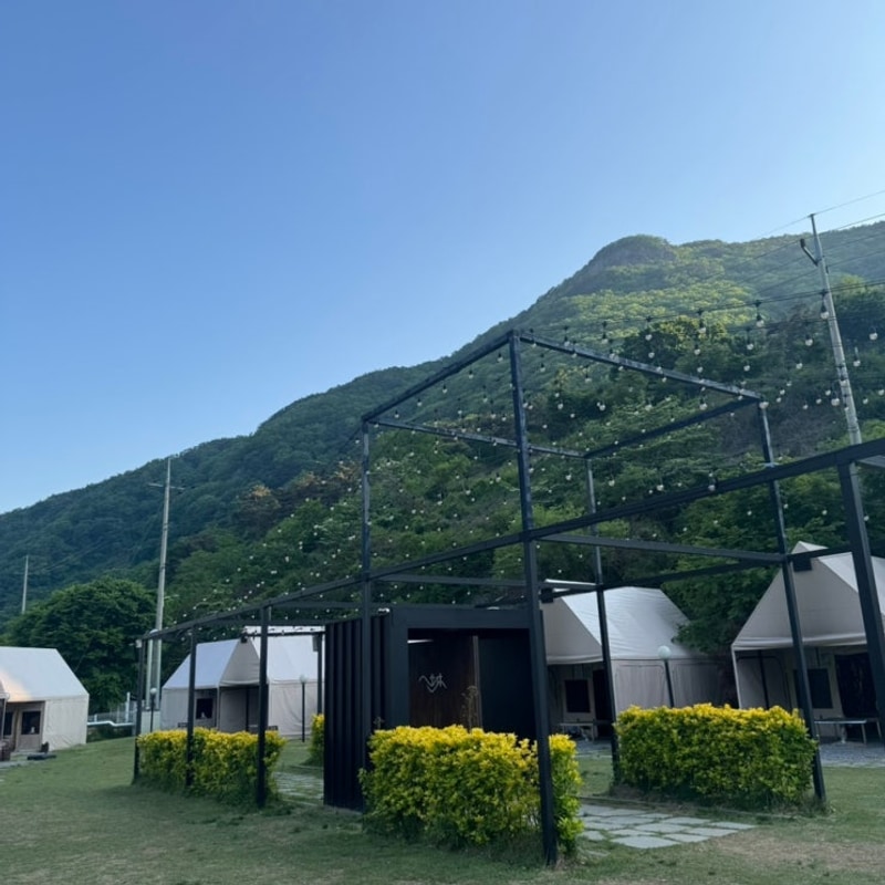 화순 캠핑식당 소휴 내돈내산 후기 / 광주근교 반려동물 동반 식당