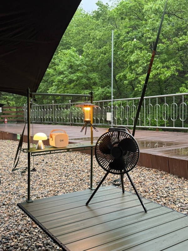 [캠핑로그#2] 날씨요괴의 여주 캠핑주막 우중 캠핑